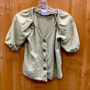 Harper XXS Button Up Blouse